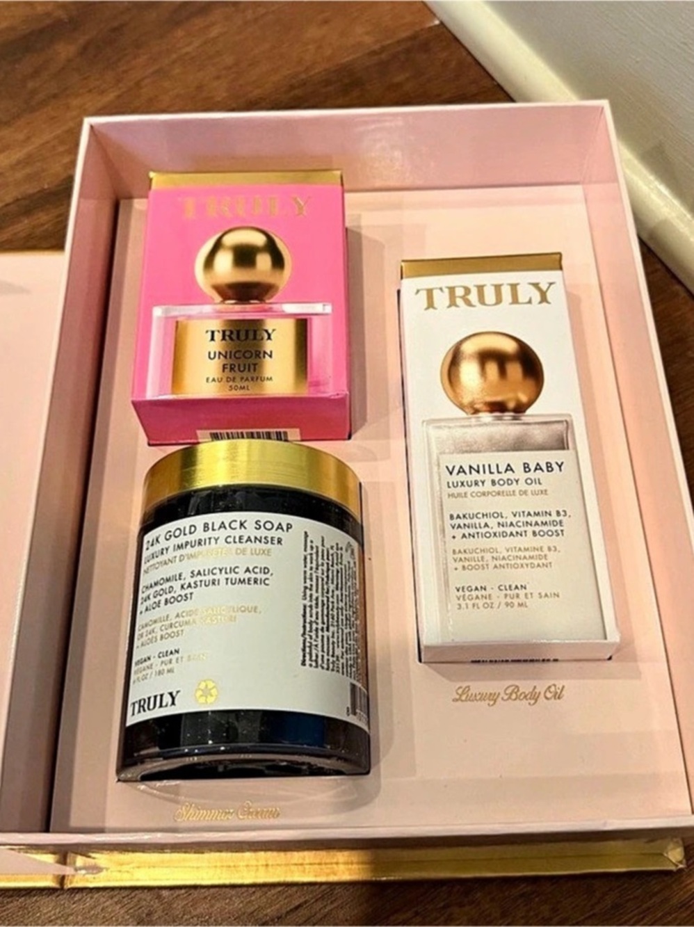 Truly Golden Set Body Care Set